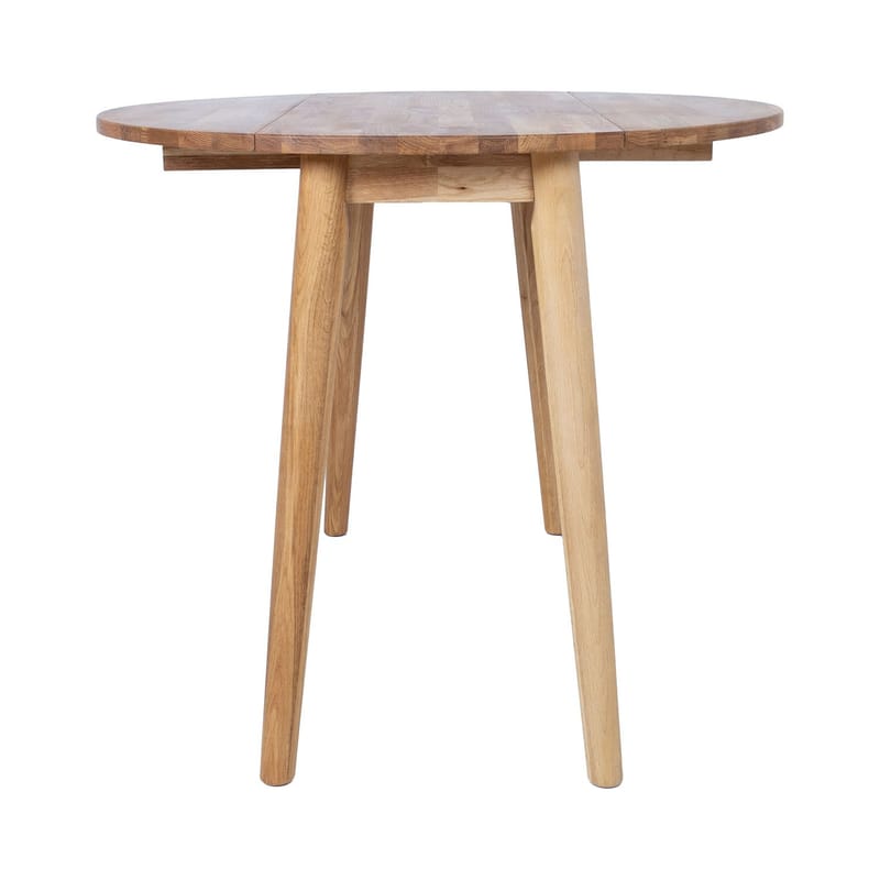 Klapbord HOME4YOU Birka D90x75 cm Eg - Naturlig lys eg - Møbler - Borde - Semmenfoldeligt bord