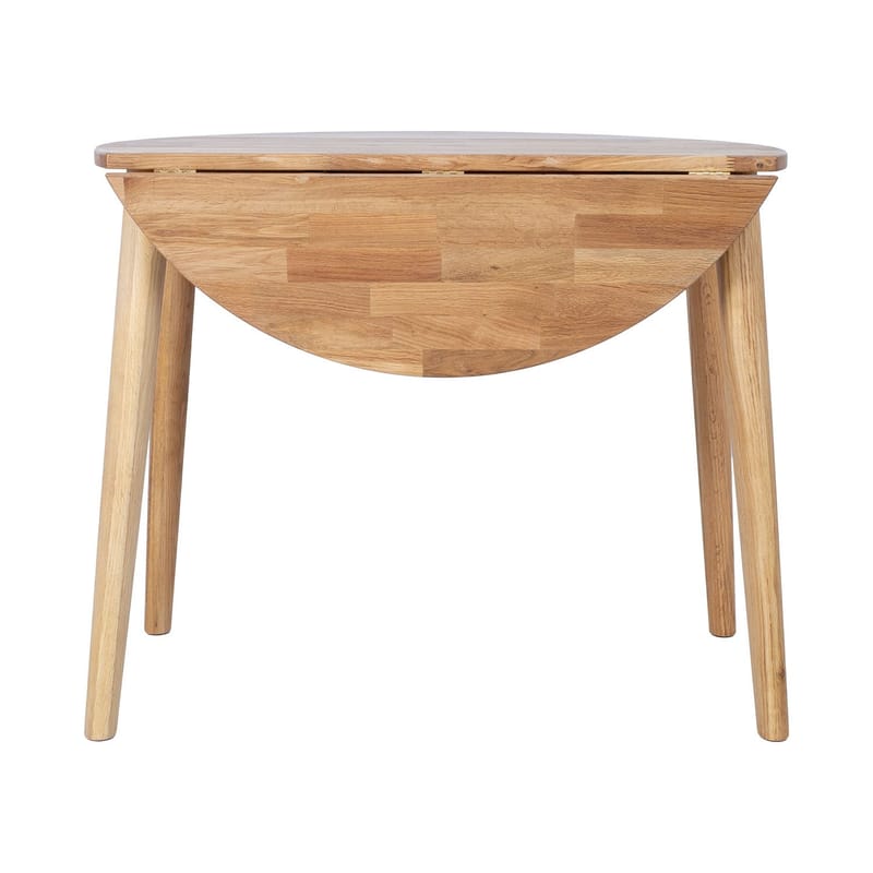 Klapbord HOME4YOU Birka D90x75 cm Eg - Naturlig lys eg - Møbler - Borde - Semmenfoldeligt bord