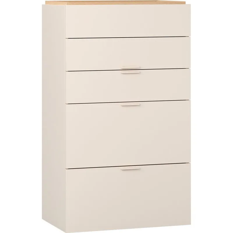 Kommode med skuffer 4 You Fresh - Sandbeige - Møbler - Borde - Sminkebord & konsolbord