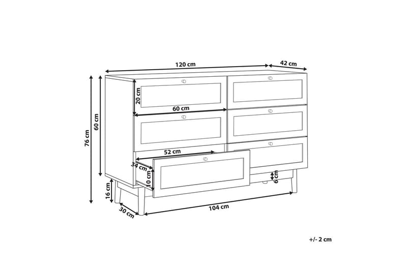 Kommode Nivo - Møbler - Borde - Sminkebord & konsolbord