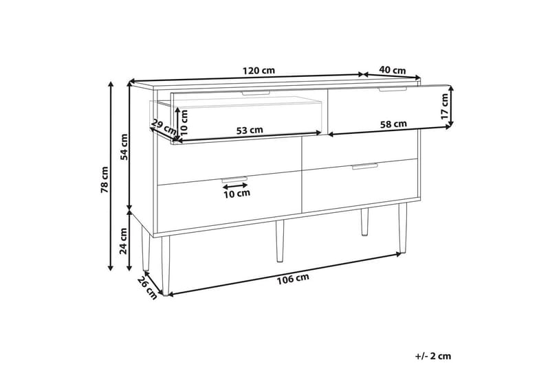 Kommode Soho - Opbevaring - Opbevaringsmøbler - Kommode