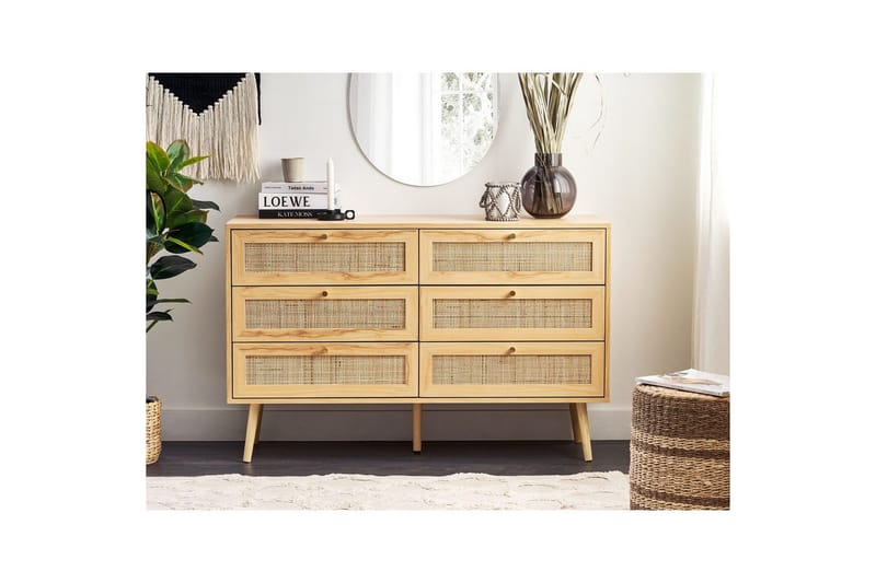 Kommode Perote med 6 skuffer - Opbevaring - Opbevaringsmøbler - Kommode