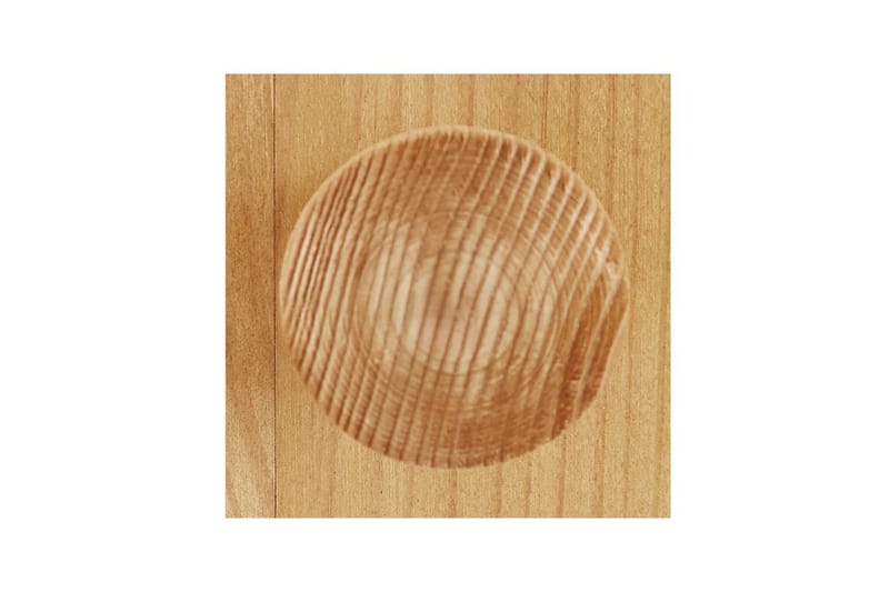 Konsolbord Loft24 Lowboard Cubrix Én dør Natur - Møbler - Borde - Aflastningsbord - Entrébord