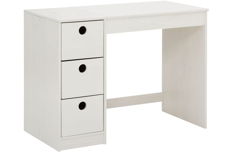 Masoomya Skrivebord 100 cm - Hvid - Møbler - Borde - Kontorbord - Skrivebord