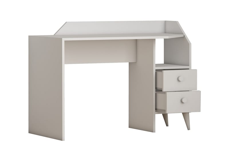 Hafing Skrivebord 120x55 cm Hvid - Hanah Home - Møbler - Borde - Kontorbord - Skrivebord