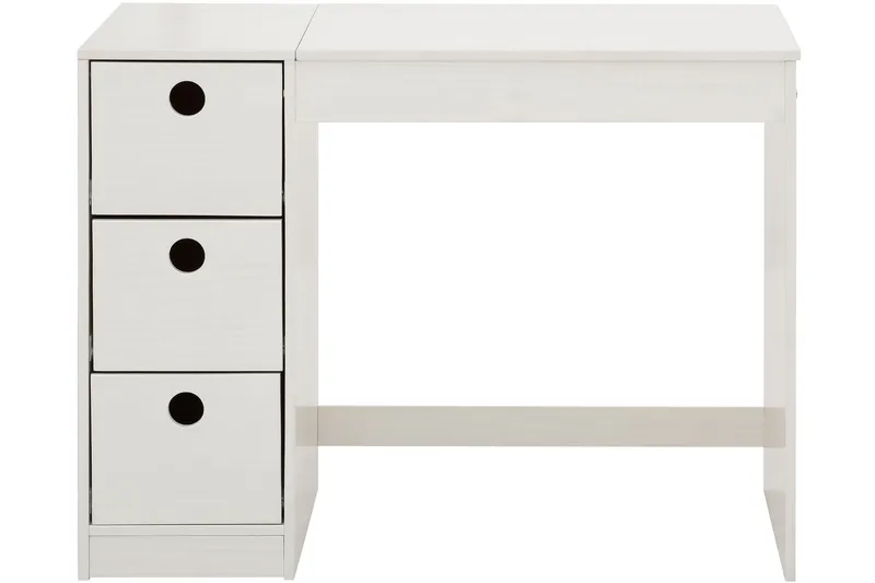 Masoomya Skrivebord 100 cm - Hvid - Møbler - Borde - Kontorbord - Skrivebord