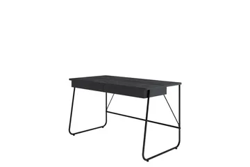 Aditiya Skrivebord 67x135 cm - Sort - Møbler - Borde - Kontorbord - Skrivebord