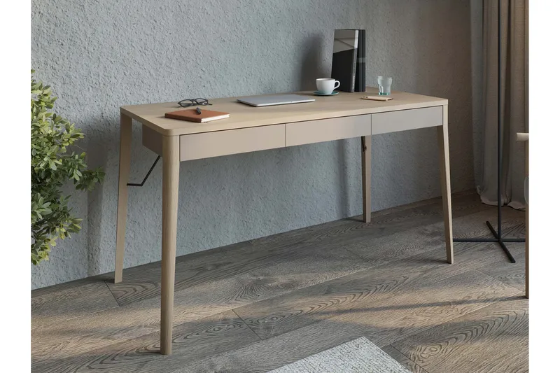 Aditiya Skrivebord 71x139 cm - Brun - Møbler - Borde - Kontorbord - Skrivebord