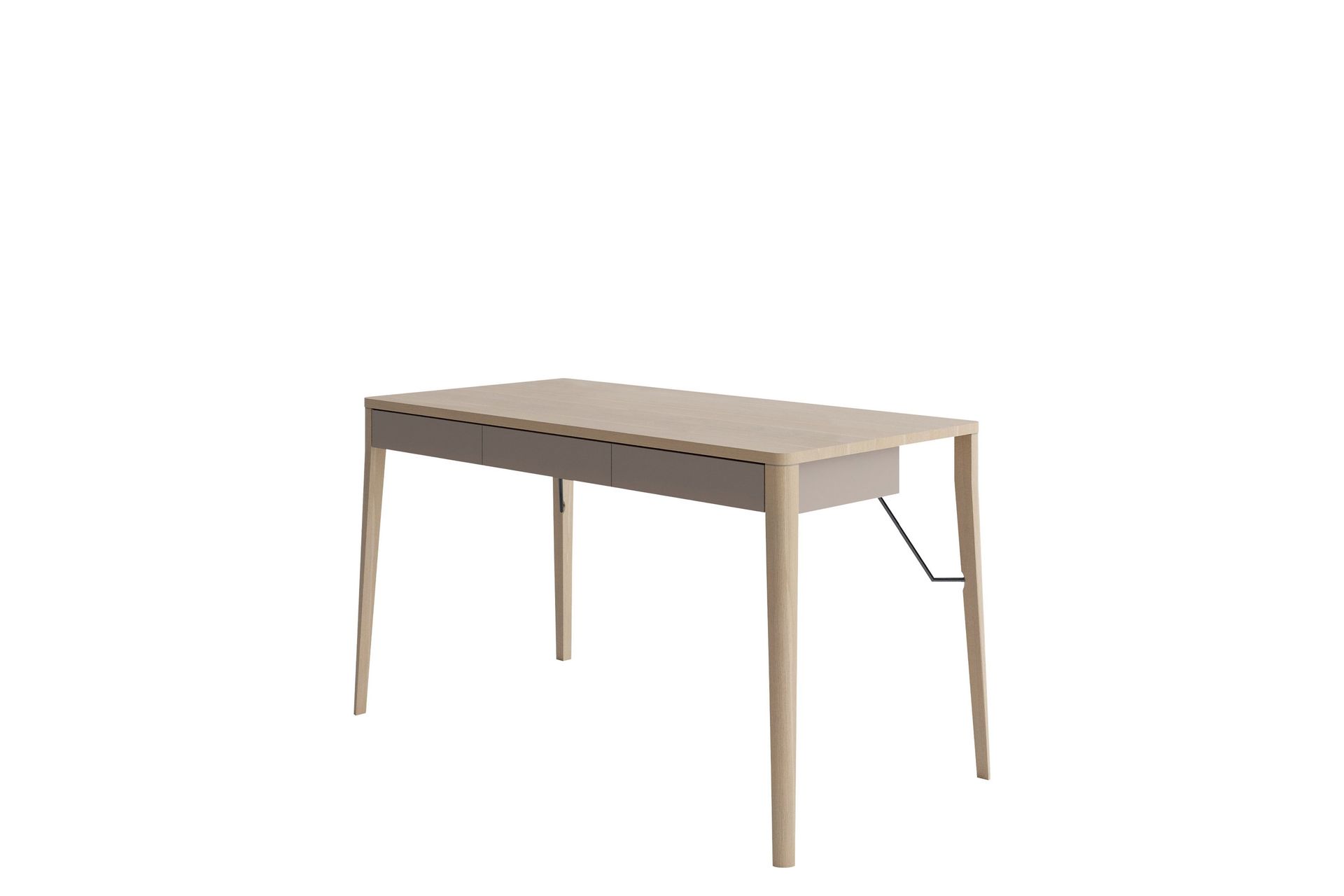 Aditiya Skrivebord 71x139 cm - Brun - Møbler - Borde - Kontorbord - Skrivebord