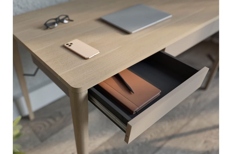 Aditiya Skrivebord 71x139 cm - Brun - Møbler - Borde - Kontorbord - Skrivebord