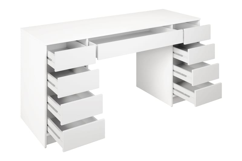 Adrash Skrivebord 55x154 cm - Sort - Møbler - Borde - Kontorbord - Skrivebord