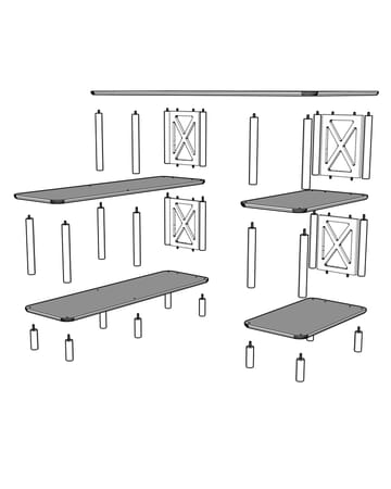 Akiliano Skrivebord 145 cm - Eg - Møbler - Borde - Kontorbord - Skrivebord