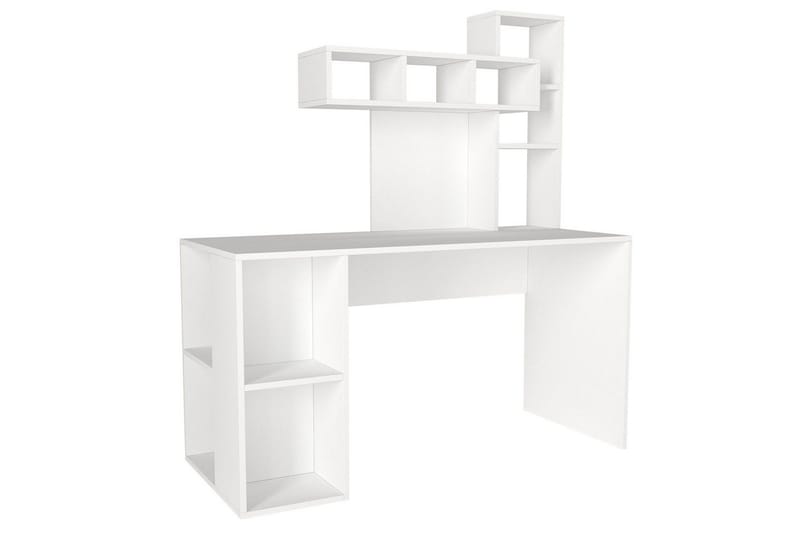 Alera Skrivebord 60x140 cm - Guld/Hvid - Møbler - Borde - Kontorbord - Skrivebord