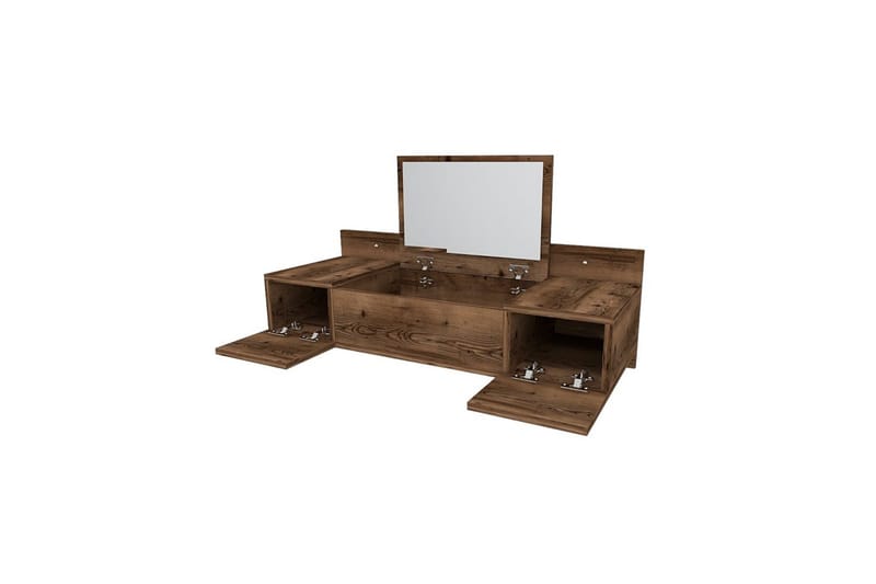 Andifli Toiletbord 100 cm, Brun