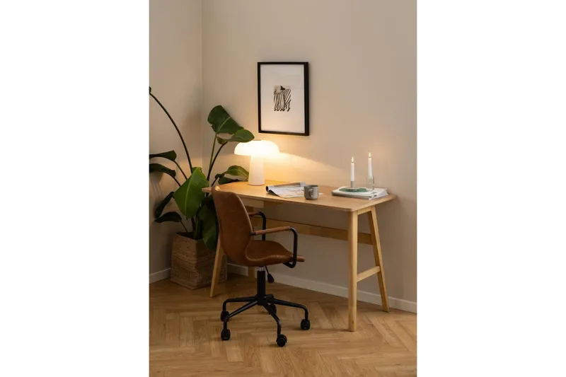 Angan Skrivebord 60x60 cm - Natur - Møbler - Borde - Kontorbord - Skrivebord