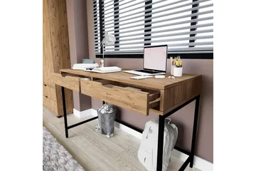 Atlas Skrivebord 55x120 cm - Brun - Møbler - Borde - Kontorbord - Skrivebord