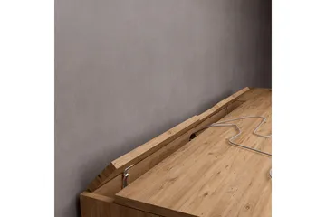 Atlas Skrivebord 55x160 cm - Brun - Møbler - Borde - Kontorbord - Skrivebord