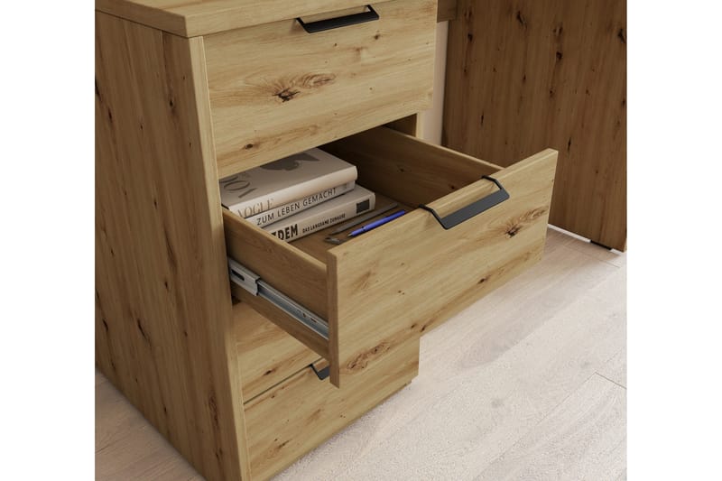 Barold Skrivebord 120x60 cm - Brun - Møbler - Borde - Kontorbord - Skrivebord