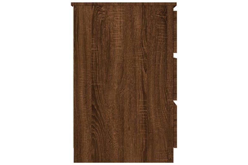 beBasic skrivebord 140x50x77 cm konstrueret træ brun egetræsfarve - Brun - Møbler - Borde - Kontorbord - Skrivebord