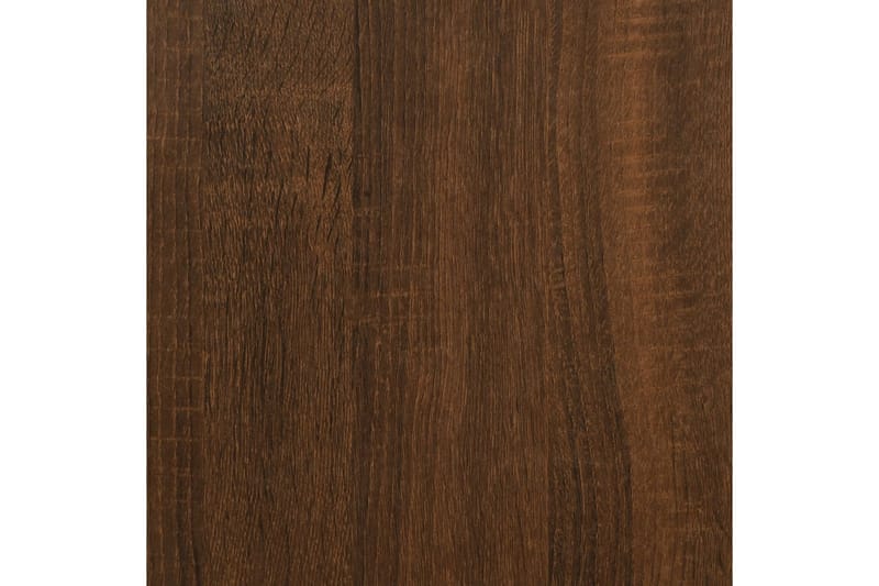 beBasic skrivebord 145x100x76 cm konstrueret træ brun egetræ - Brun - Møbler - Borde - Kontorbord - Skrivebord