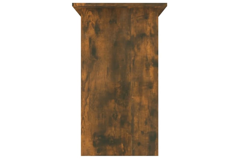 beBasic skrivebord 80x45x74 cm konstrueret træ røget egetræsfinish - Brun - Møbler - Borde - Kontorbord - Skrivebord