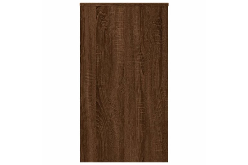 beBasic skrivebord 90x40x72 cm konstrueret træ brun egetræsfarve - Brun - Skrivebord