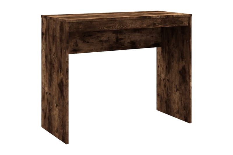 beBasic skrivebord 90x40x72 cm konstrueret træ røget egetræsfarve - Brun - Møbler - Borde - Kontorbord - Skrivebord