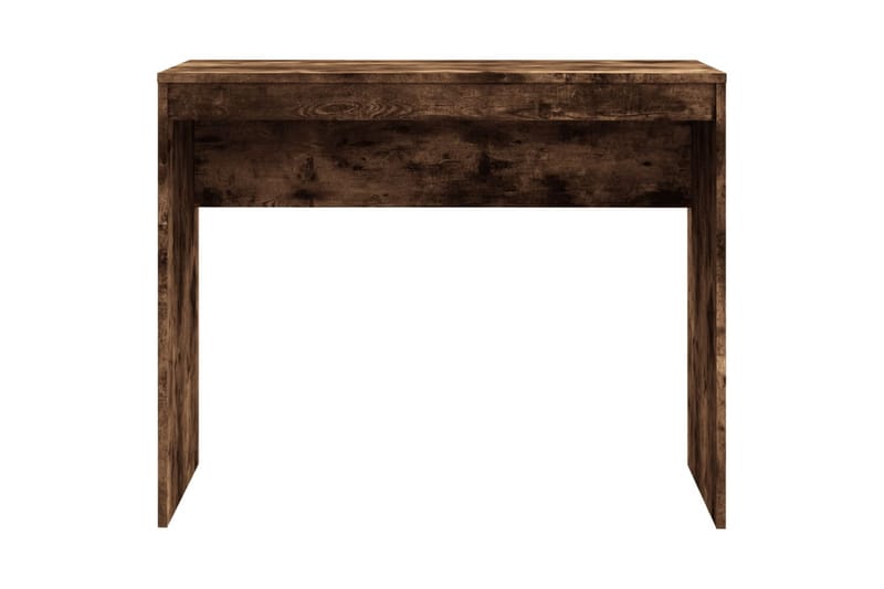 beBasic skrivebord 90x40x72 cm konstrueret træ røget egetræsfarve - Brun - Skrivebord