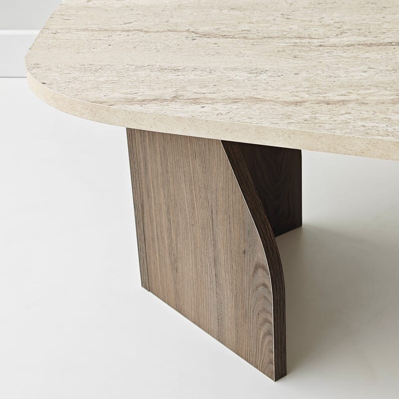 Berriaren Skrivebord 100x35x60 cm - Travertine Walnut - Møbler - Borde - Kontorbord - Skrivebord