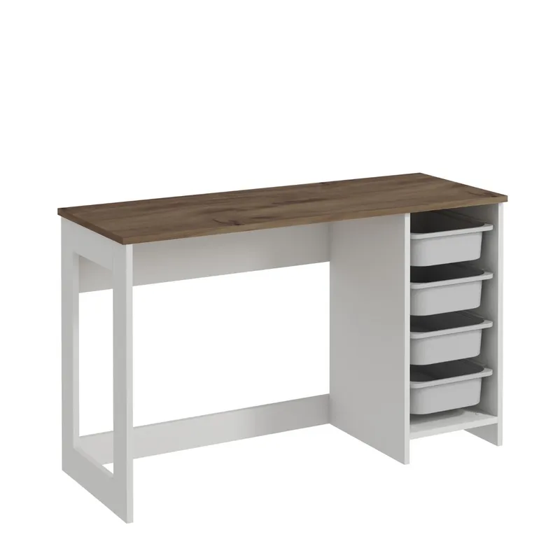 Branik Skrivebord 120x73x45 cm - Antik valnød - Møbler - Borde - Kontorbord - Skrivebord