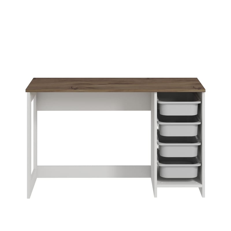 Branik Skrivebord 120x73x45 cm - Antik valnød - Møbler - Borde - Kontorbord - Skrivebord