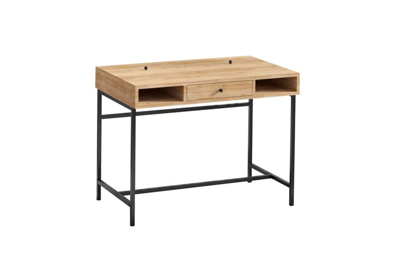 Cladells Skrivebord 60x100 cm, Eg/Sort