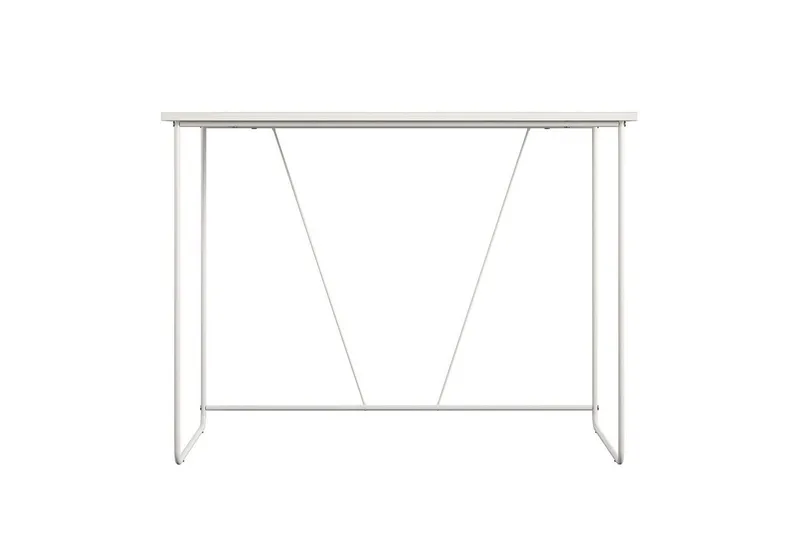 Dante Skrivebord i Træ med Metalstel, Beige