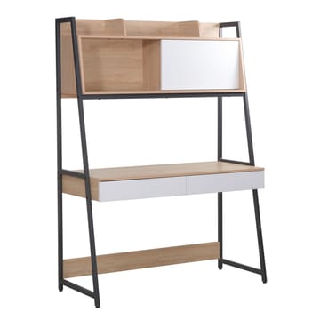 Desk HOME4YOU - eg / hvid / brun - Møbler - Borde - Kontorbord - Skrivebord