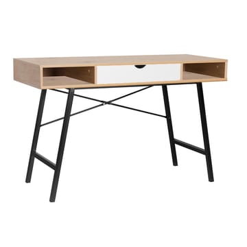 Desk HOME4YOU - egebark / brun - Møbler - Borde - Kontorbord - Skrivebord