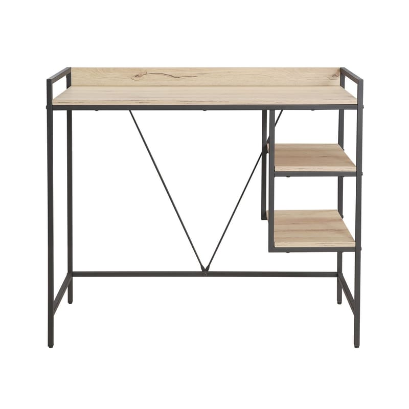 Desk HOME4YOU - lyst træ - Møbler - Borde - Kontorbord - Skrivebord