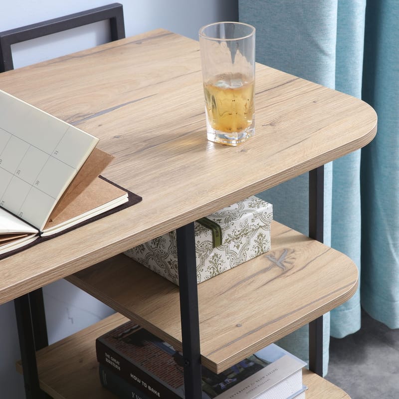 Desk HOME4YOU - lyst træ - Møbler - Borde - Kontorbord - Skrivebord