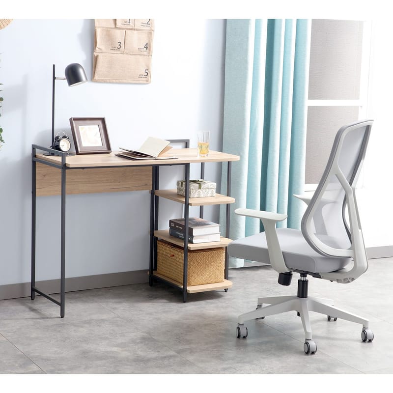 Desk HOME4YOU - lyst træ - Møbler - Borde - Kontorbord - Skrivebord
