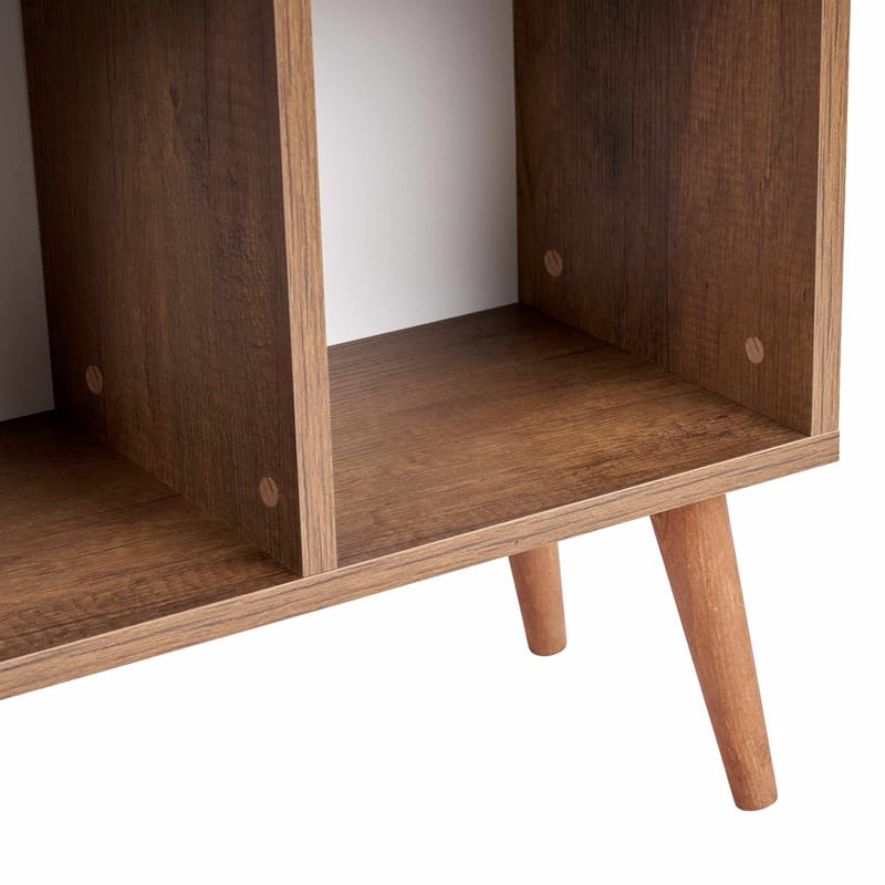 Djarhint Skrivebord 80 cm - Valnød - Møbler - Borde - Kontorbord - Skrivebord