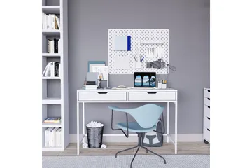 Durusu Skrivebord 55x120 cm - Hvid - Møbler - Borde - Kontorbord - Skrivebord