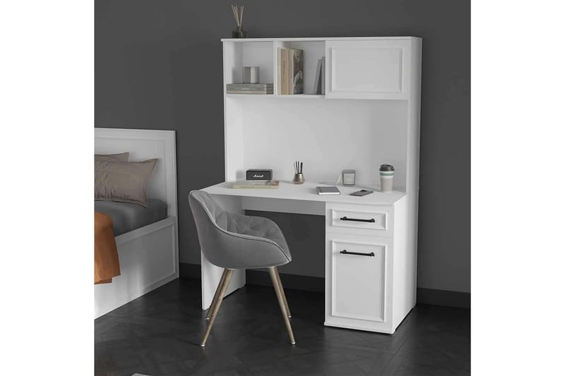 Erylis Skrivebord 60x120 cm - Hvid - Møbler - Borde - Kontorbord - Skrivebord