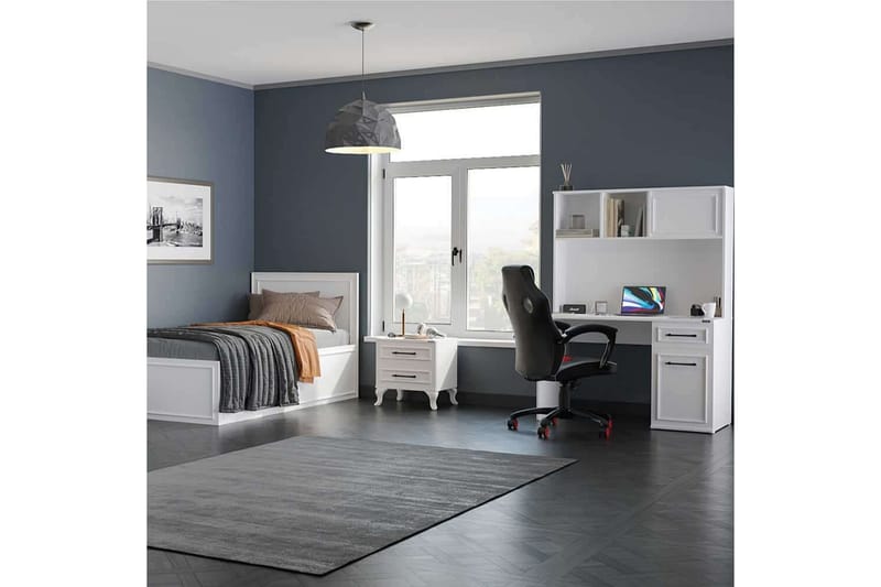 Erylis Skrivebord 60x120 cm - Hvid - Møbler - Borde - Kontorbord - Skrivebord