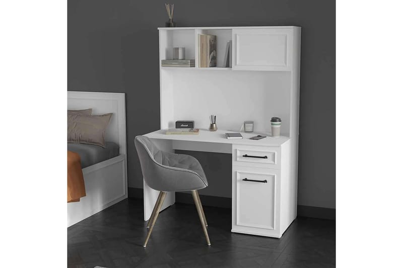 Erylis Skrivebord 60x120 cm - Hvid - Møbler - Borde - Kontorbord - Skrivebord