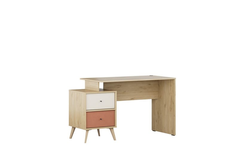 Felyra Skrivebord 44x110 cm - Multifarvet - Møbler - Borde - Kontorbord - Skrivebord