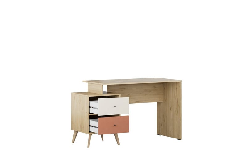 Felyra Skrivebord 44x110 cm - Multifarvet - Møbler - Borde - Kontorbord - Skrivebord