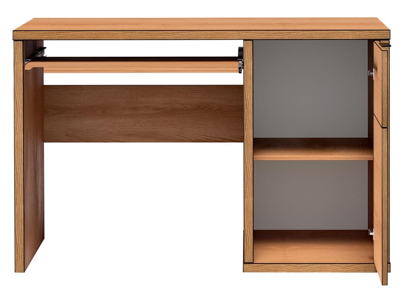 Fonti Skrivebord 120 cm - Brun - Møbler - Borde - Kontorbord - Skrivebord