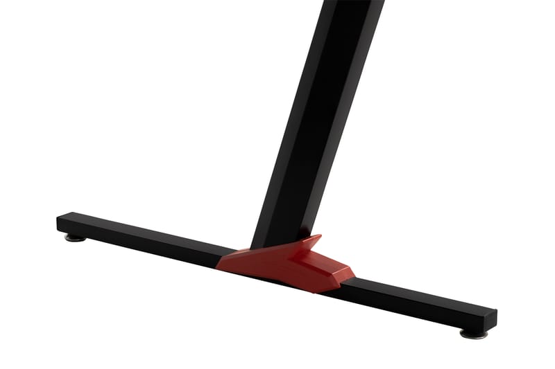 Areni Gamingbord LED lys 140 cm + Krusholder & Hovedtelefonh - Sort - Møbler - Borde - Kontorbord - Gamingbord