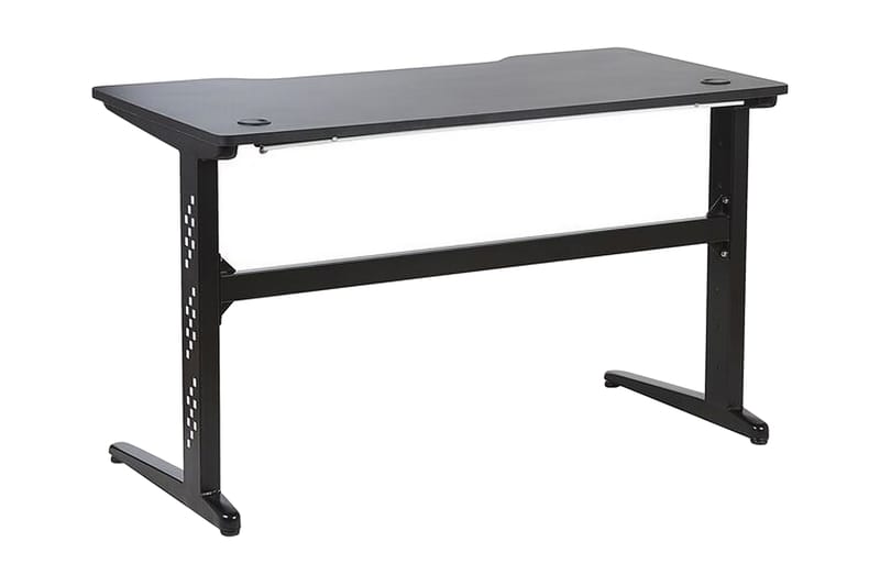 Dexteren Gamingbord 120 cm med LED-belysning - Sort - Møbler - Borde - Kontorbord - Gamingbord