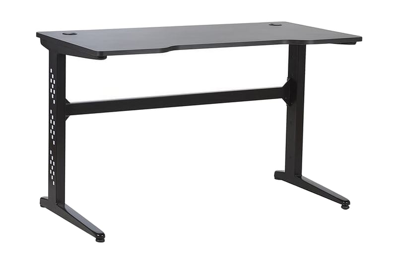 Dexteren Gamingbord 120 cm med LED-belysning - Sort - Møbler - Borde - Kontorbord - Gamingbord