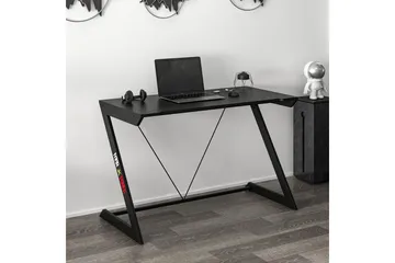 Zoned Gamingbord 120 cm - Sort - Møbler - Borde - Kontorbord - Gamingbord